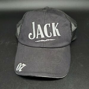 Jack Daniels Men's 07 Understatement Baseball Ball Cap Hat Black/White One-Size